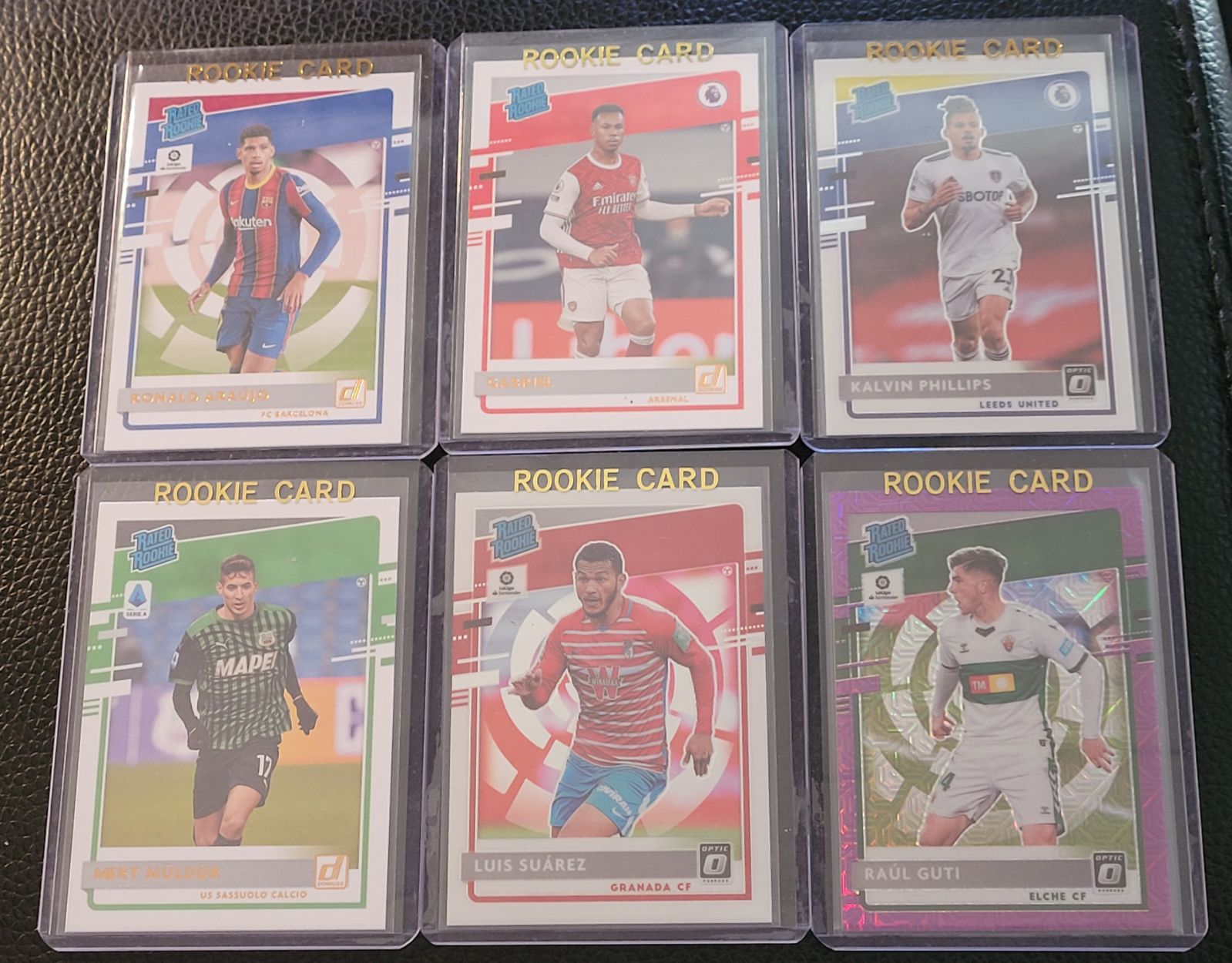 Soccer Rated Rookie Chronicles Lot of 6