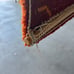 Vintage Mid Century Tapestry Rug Bullfighter And Bull
