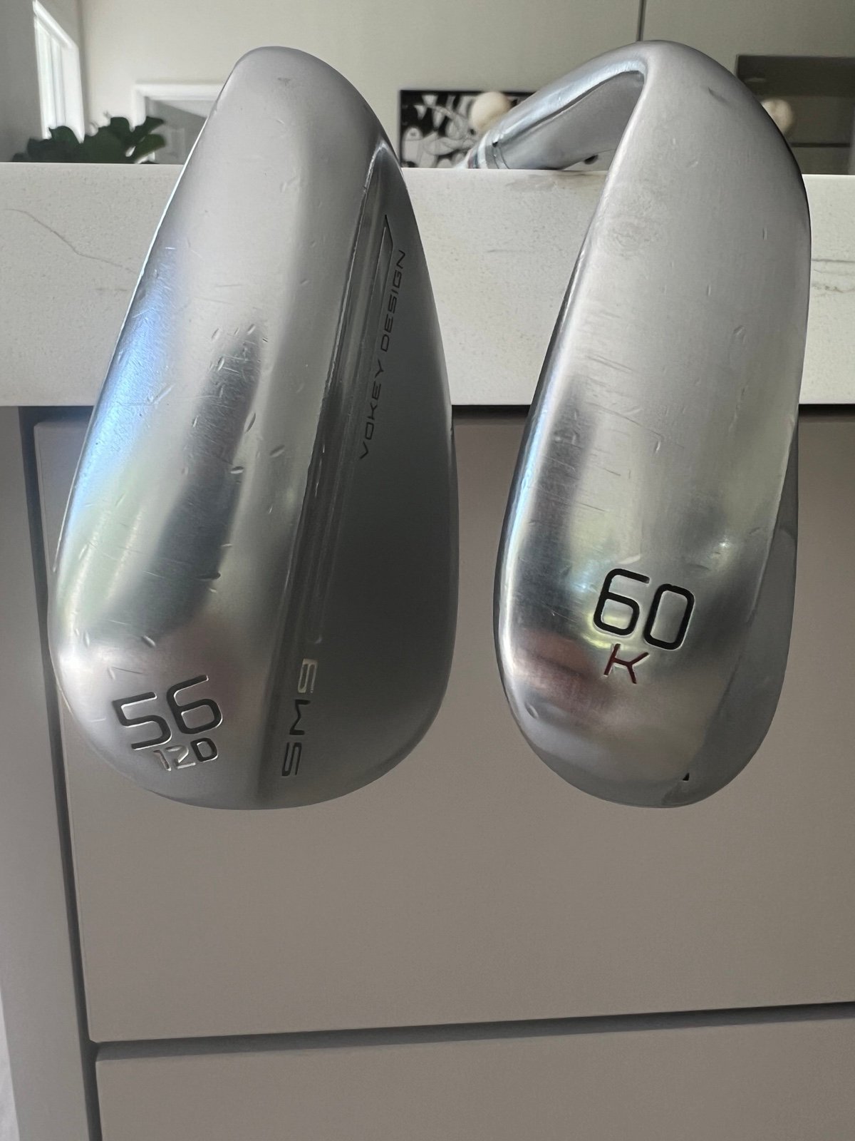 Titleist Vokey SM9 SW (56) And SM9 WedgeWorks LW (60)
