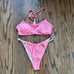 L*Space Heat Waves Bikini Set, Pamela Top & Van Damme Bottom, NWT