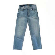 RE/DONE Stovepipe Straight Jeans Redone High-Rise