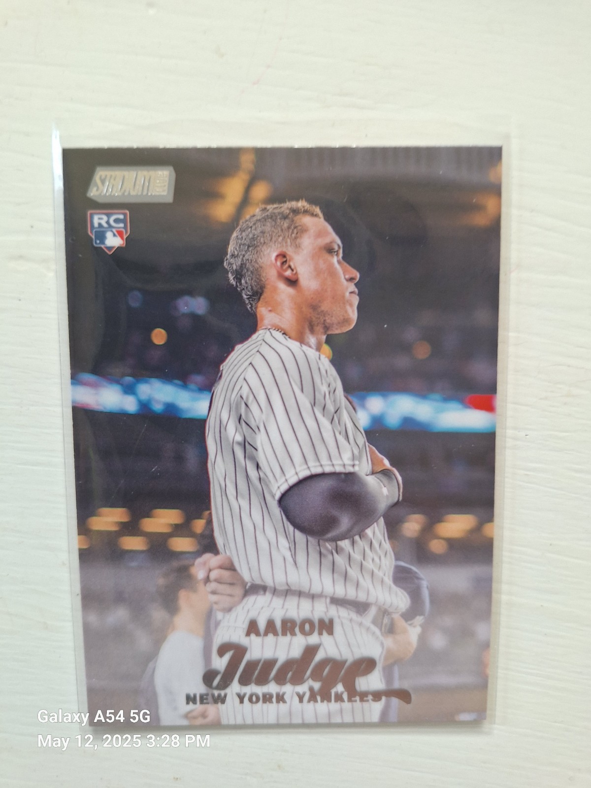 Aaron Judge stadium club rookie