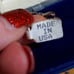 18kHGE signed art deco styled Ring