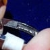 18kHGE signed art deco styled Ring