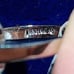 18kHGE signed art deco styled Ring