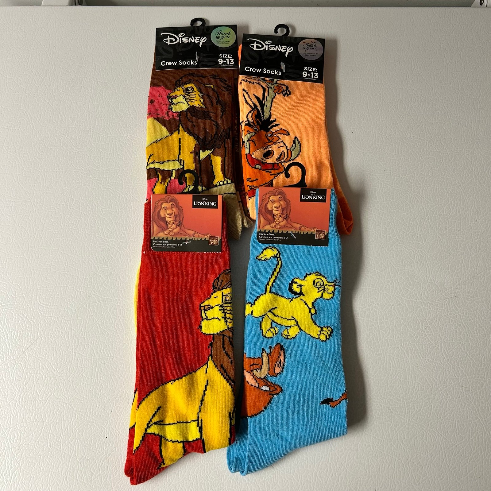 Disney Lion King Crew Sock Bundle