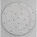Set of 8 White with Blue Flowers Dinner Plates / Chargers 12 WS Made in Hungary