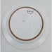 Set of 8 White with Blue Flowers Dinner Plates / Chargers 12 WS Made in Hungary