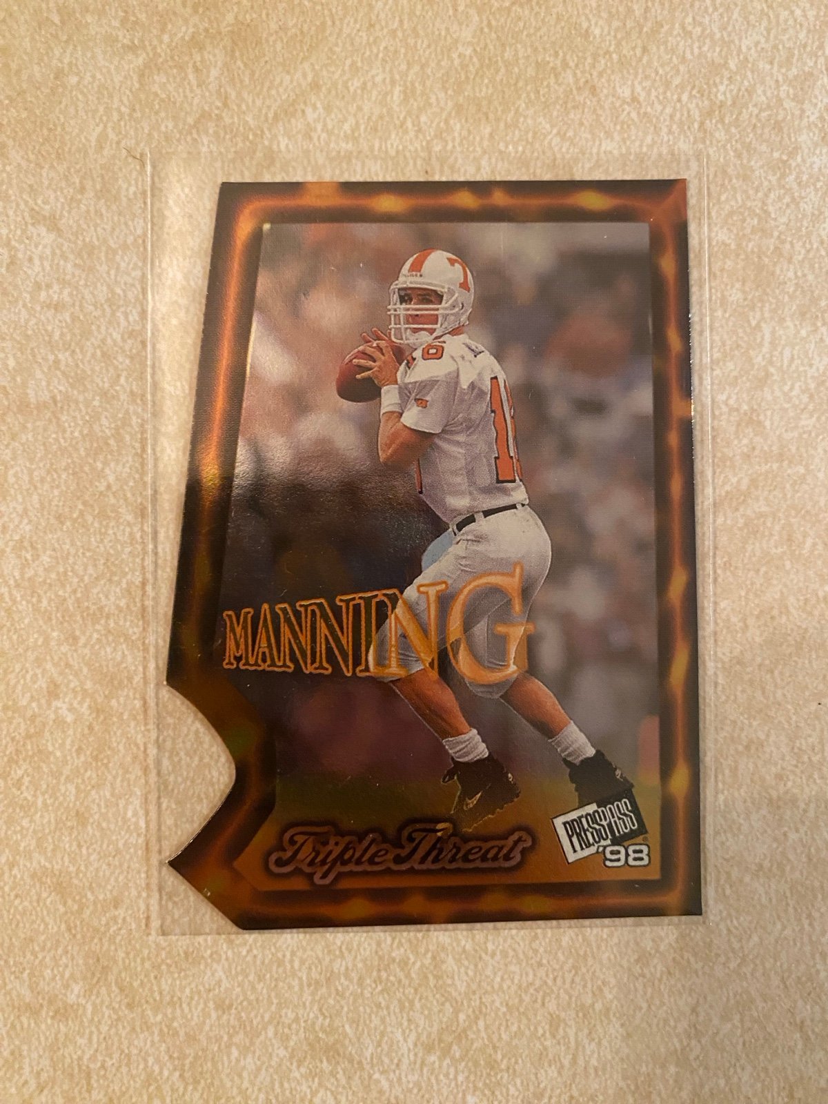 Five (5) Peyton Manning Rookie Card Lot!!!