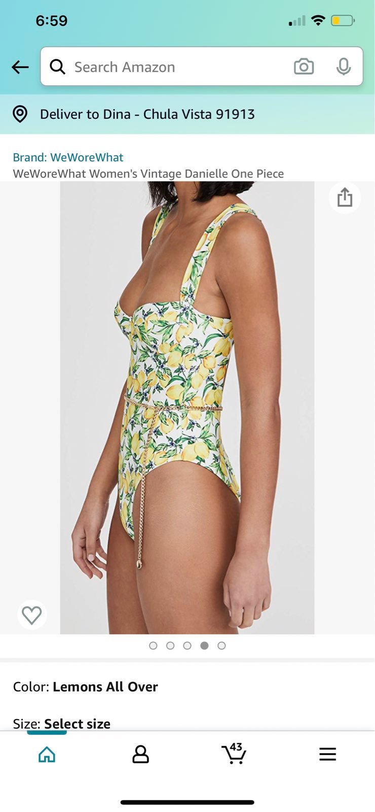 Beautful onepice swinsuit