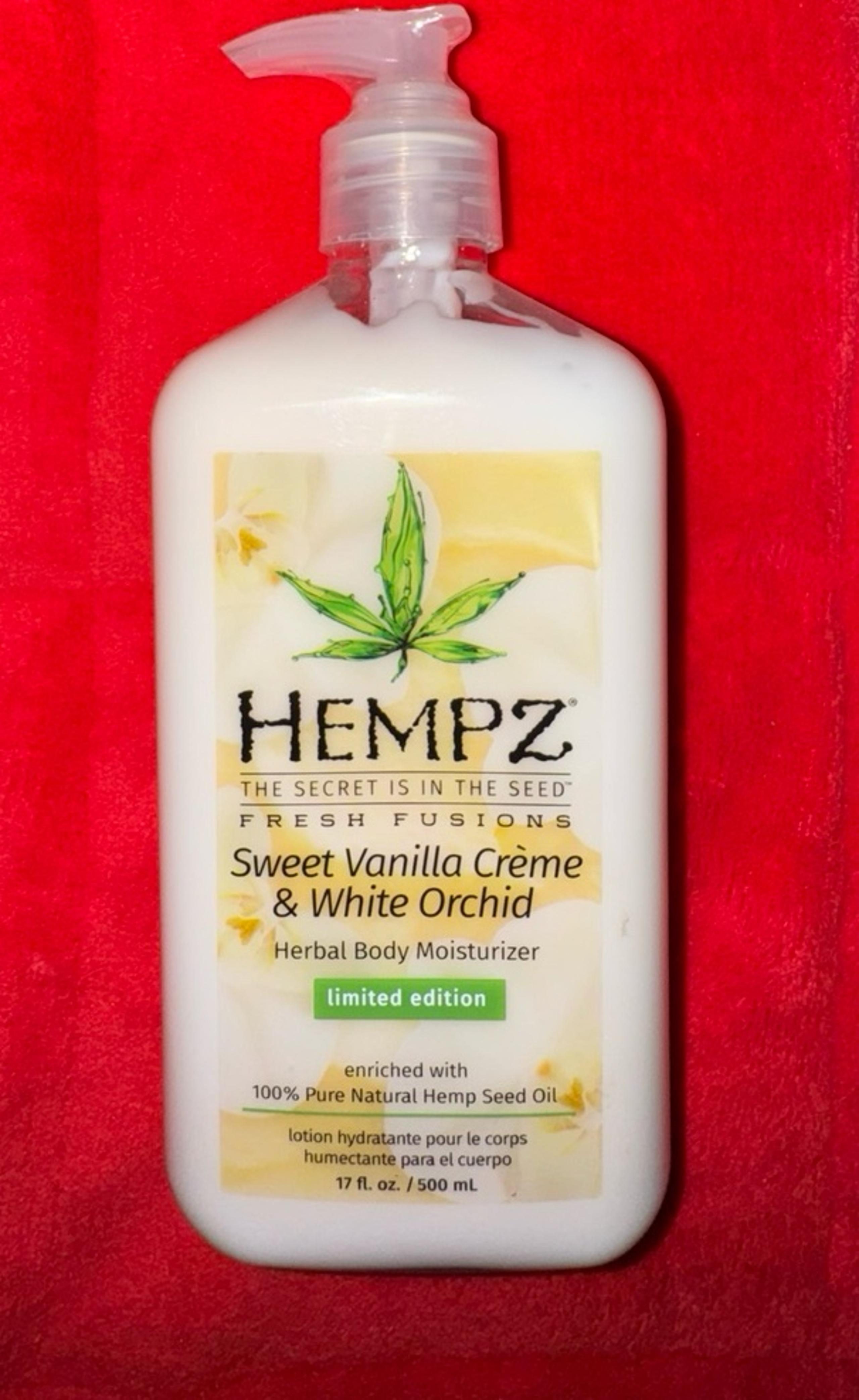 Hempz Sweet vanilla crème & white orchid