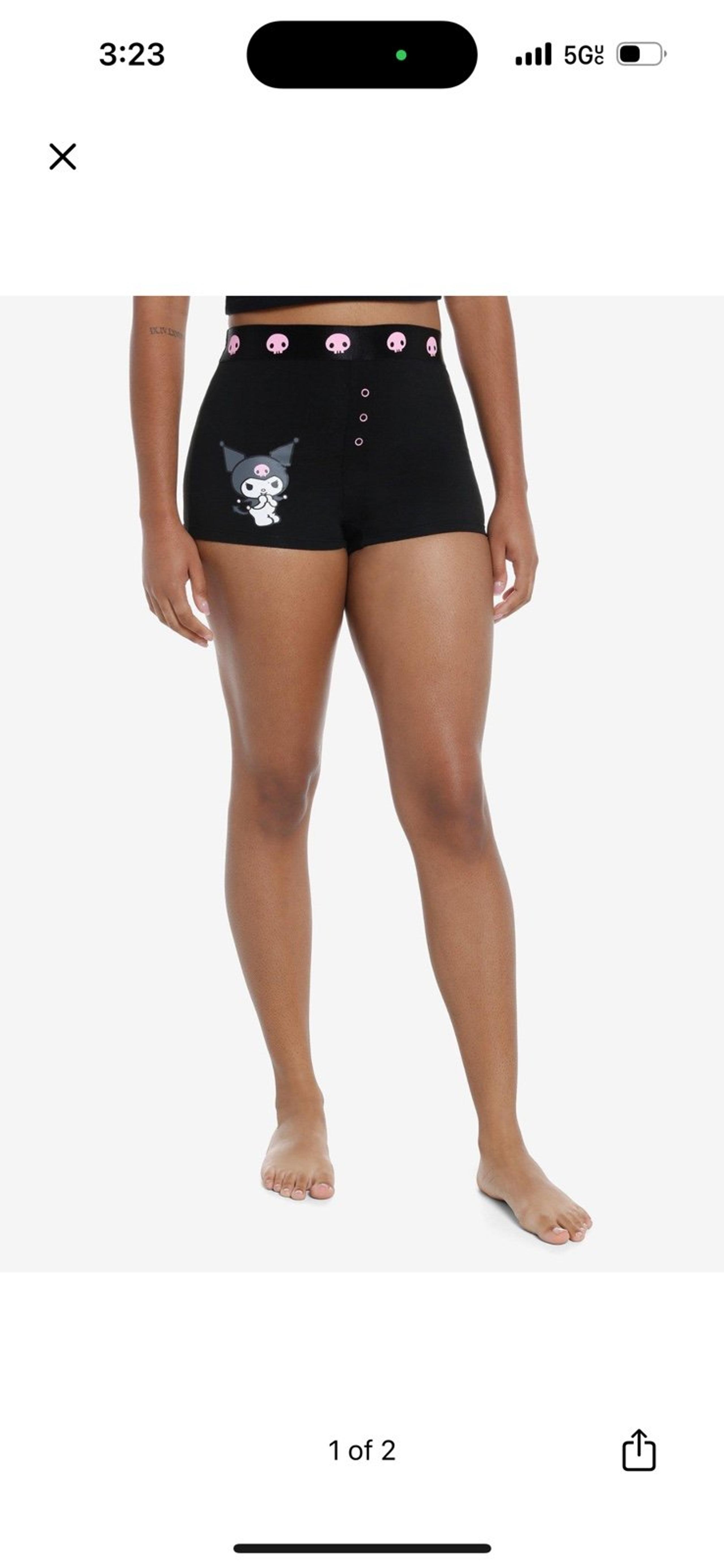 Sanrio kuromi girl shorts m