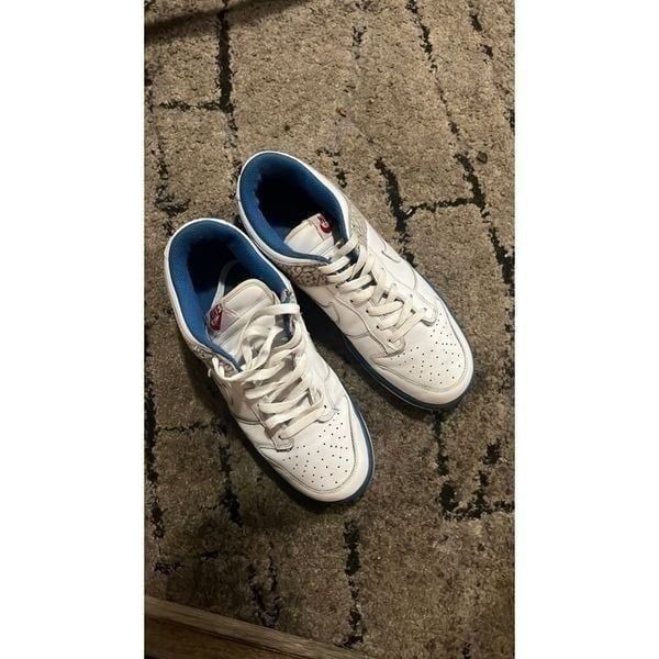 Nike Dunk Low CL Jordan Pack TRUE BLUE 3's - Size 10