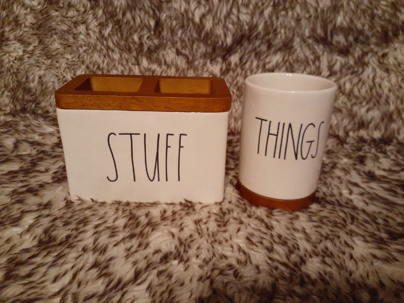 Rae Dunn Bathroom Set