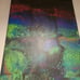 Black light acrylic cells painting
