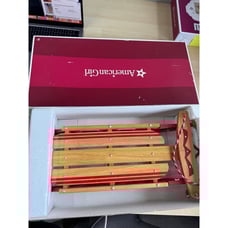 American girl doll Emily wooden sled in original box