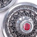 Pontiac Grand Prix Le Mans 78-81 Wire Hubcap Wheel Cover Pair 14 Set of 2