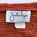 Vintage 70s Jonathan Logan Ginger Brown Woven Midi Dress Cardigan Set USA Made