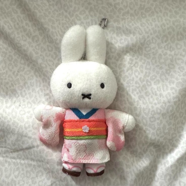 Miffy kimono keychain