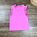 Stark X Women's Duke Top Pink Ruffle Top