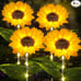 Solar Outdoor Lights Garden Decor, 4 Pack Solar Garden Lights