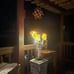 Solar Outdoor Lights Garden Decor, 4 Pack Solar Garden Lights