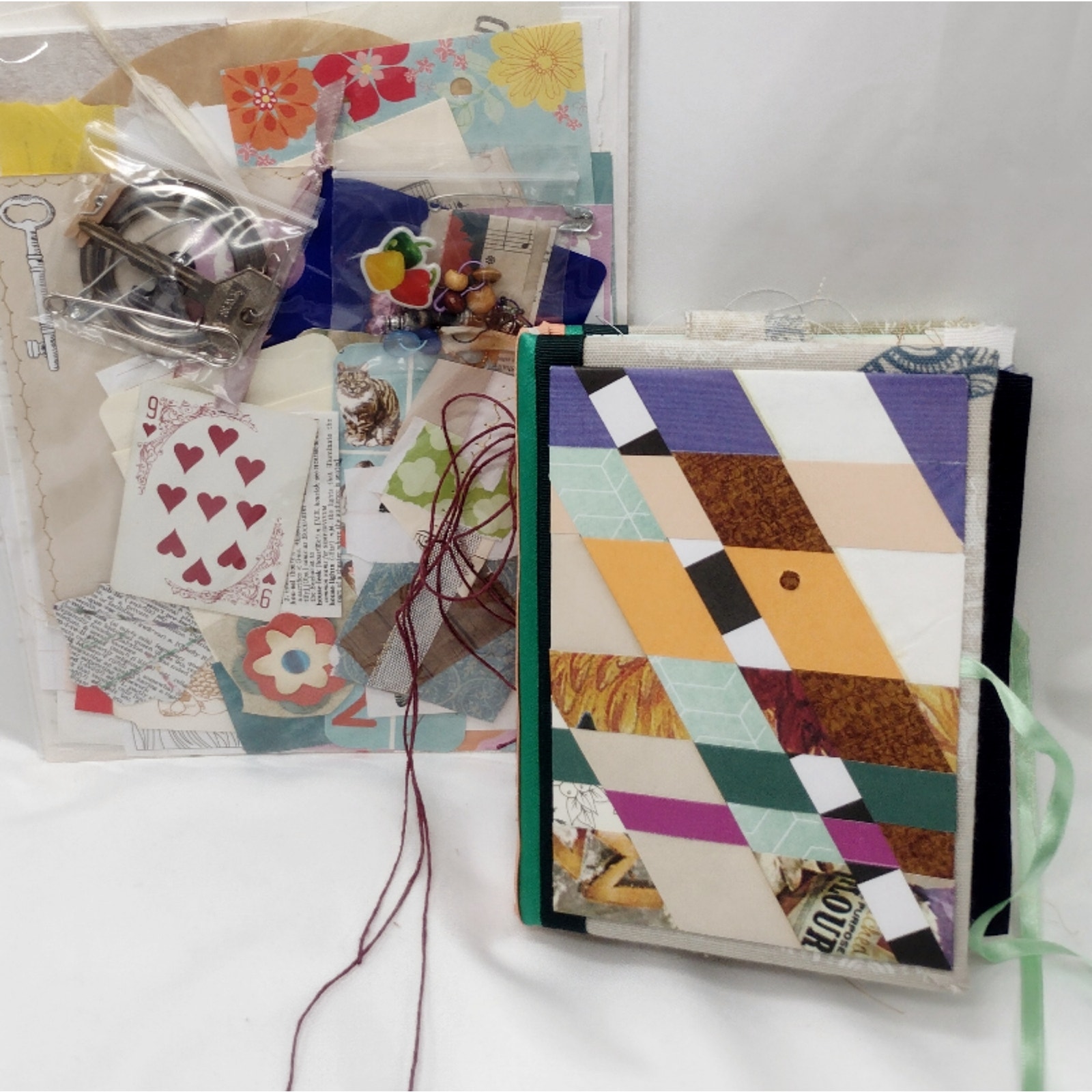 September Kit 'Sunny Day' Digital Junk Journal Kit 2024
