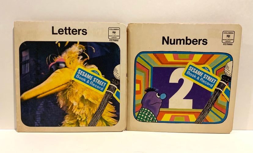 Sesame Street Book and Record 45s