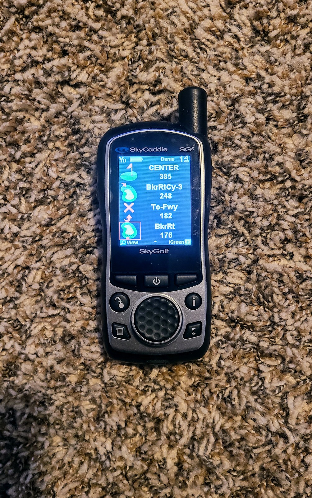 SkyCaddie SG5 Golf GPS Rangefinder