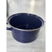 CHANTAL Cobalt Blue Enamel Steel Large Stock Pot Dutch Oven w/Lid Strainer #25N