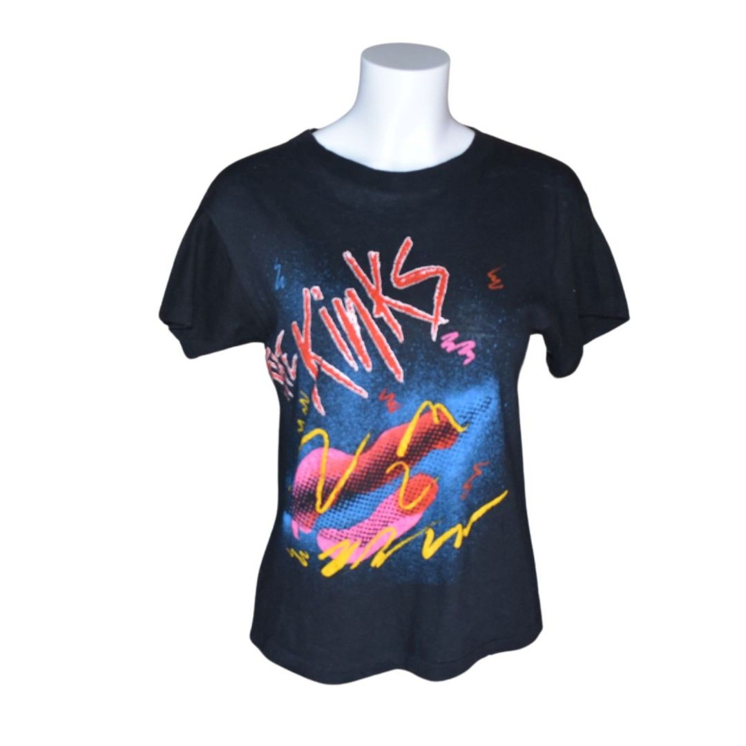 Vintage The Kinks Word of Mouth Tour Tee Shirt 1984/1985 Single Stitch Medium