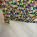 Magnolia Lane Tech Multicolor Triangle Print Sleeveless Golf Top 50+UPF Size M