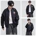 Hyperspeed Bomber Jacket Skulls Punk Men's Motorcycle Jacket Spade Death Sz XL