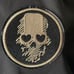 Hyperspeed Bomber Jacket Skulls Punk Men's Motorcycle Jacket Spade Death Sz XL