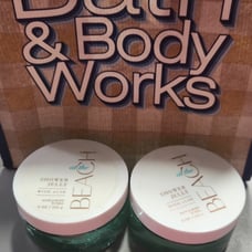 Bath and body works at the beach shower jelly×2 brand new and travel cream