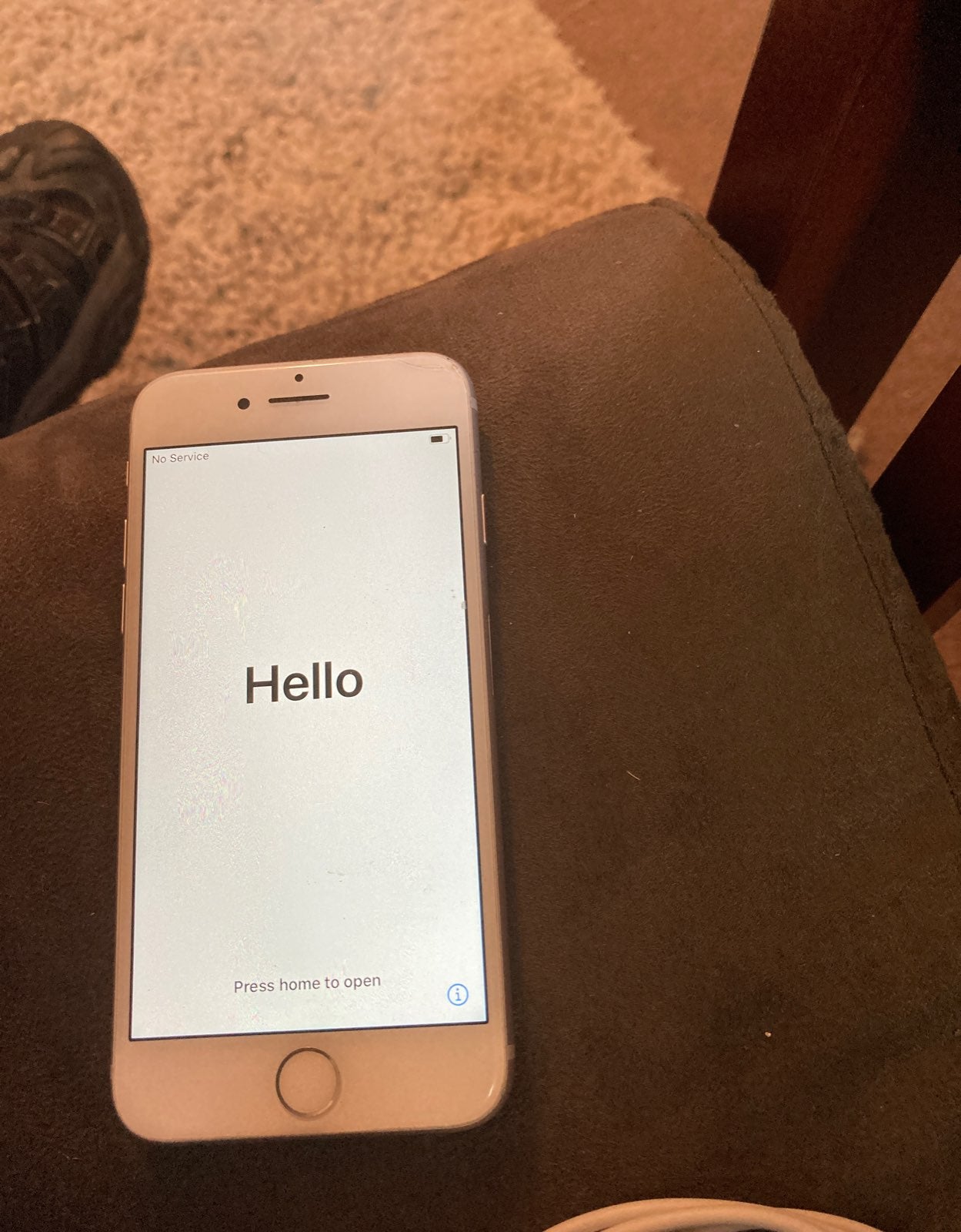iPhone 7 Silver 256 GB AT&T