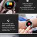 CF19 male smart watch 1.3 inch IPS color