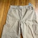 Levi’s Jeans Womens 32 High Waisted Wdie Leg Crop Cargo Tan Pants