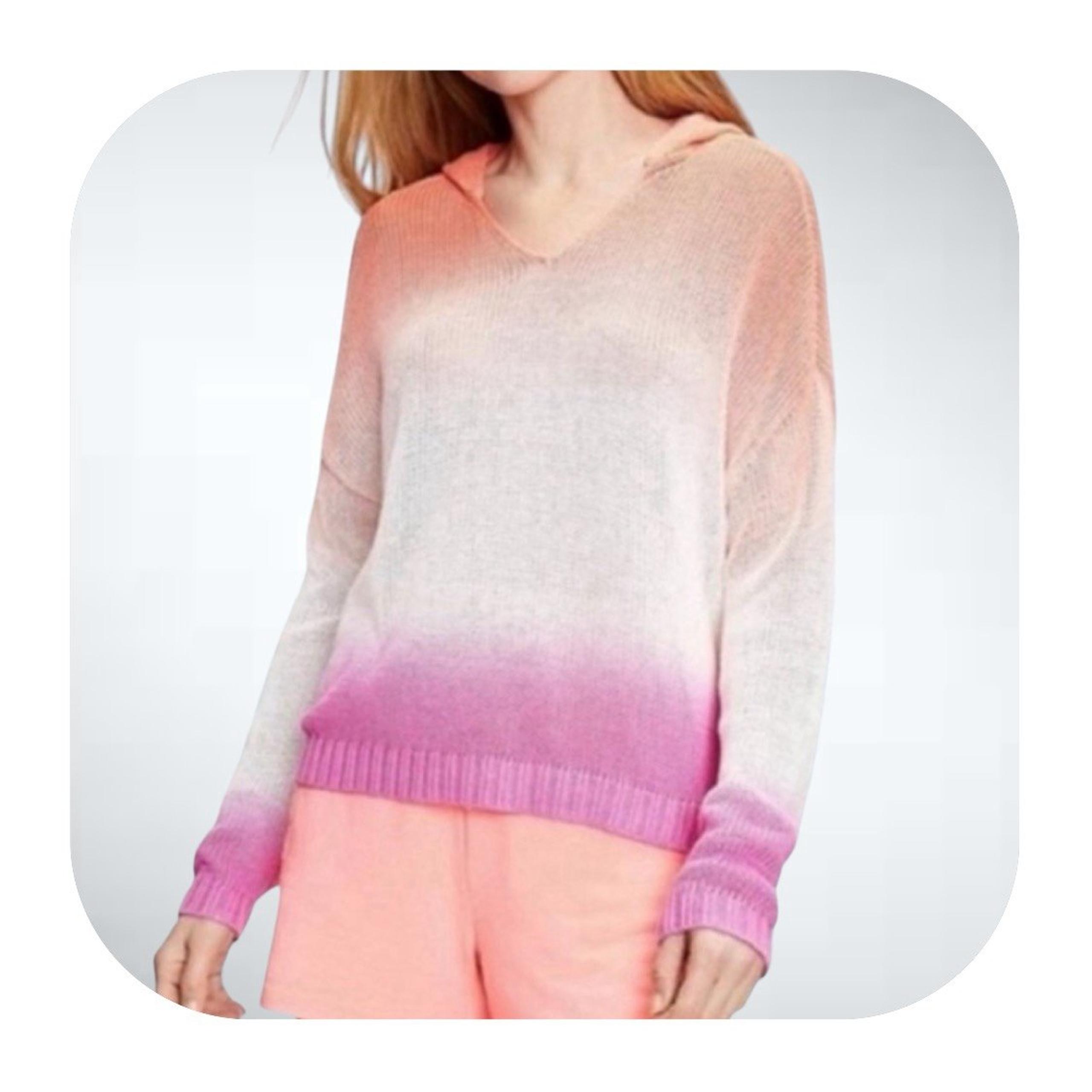 Lou & Grey S hooded ombré sweater