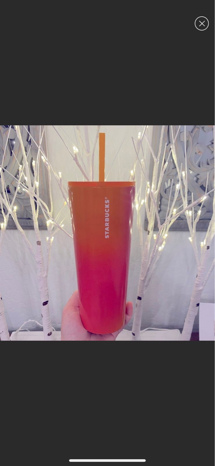 Starbucks ombre tumbler