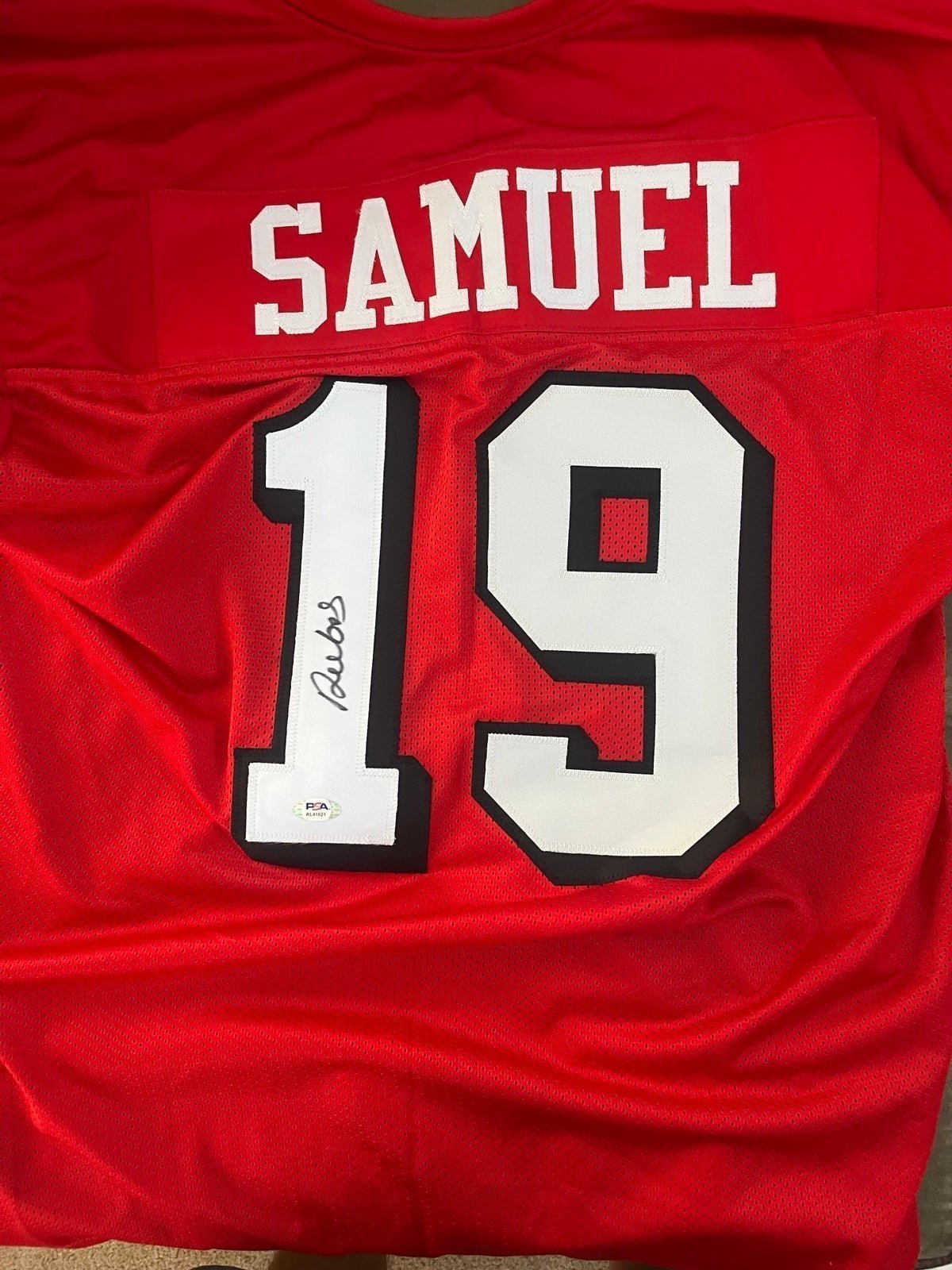 deebo samuel auto jersey