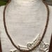Vintage 10K Gold Chocolate Freshwater Pearl Full Jewelry Set
