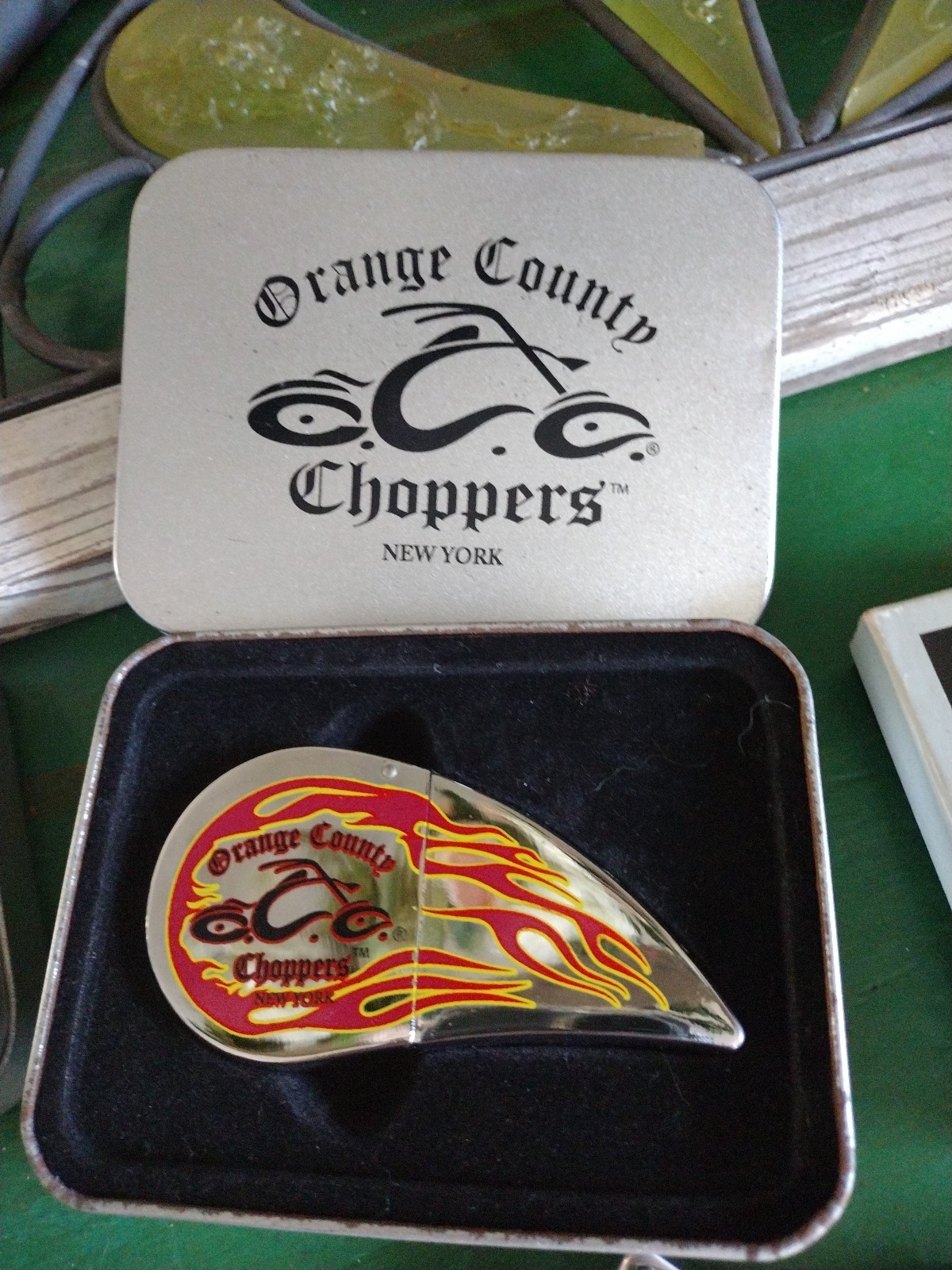 Orange county coppers zippo