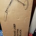 Outline crane lamp