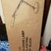 Outline crane lamp