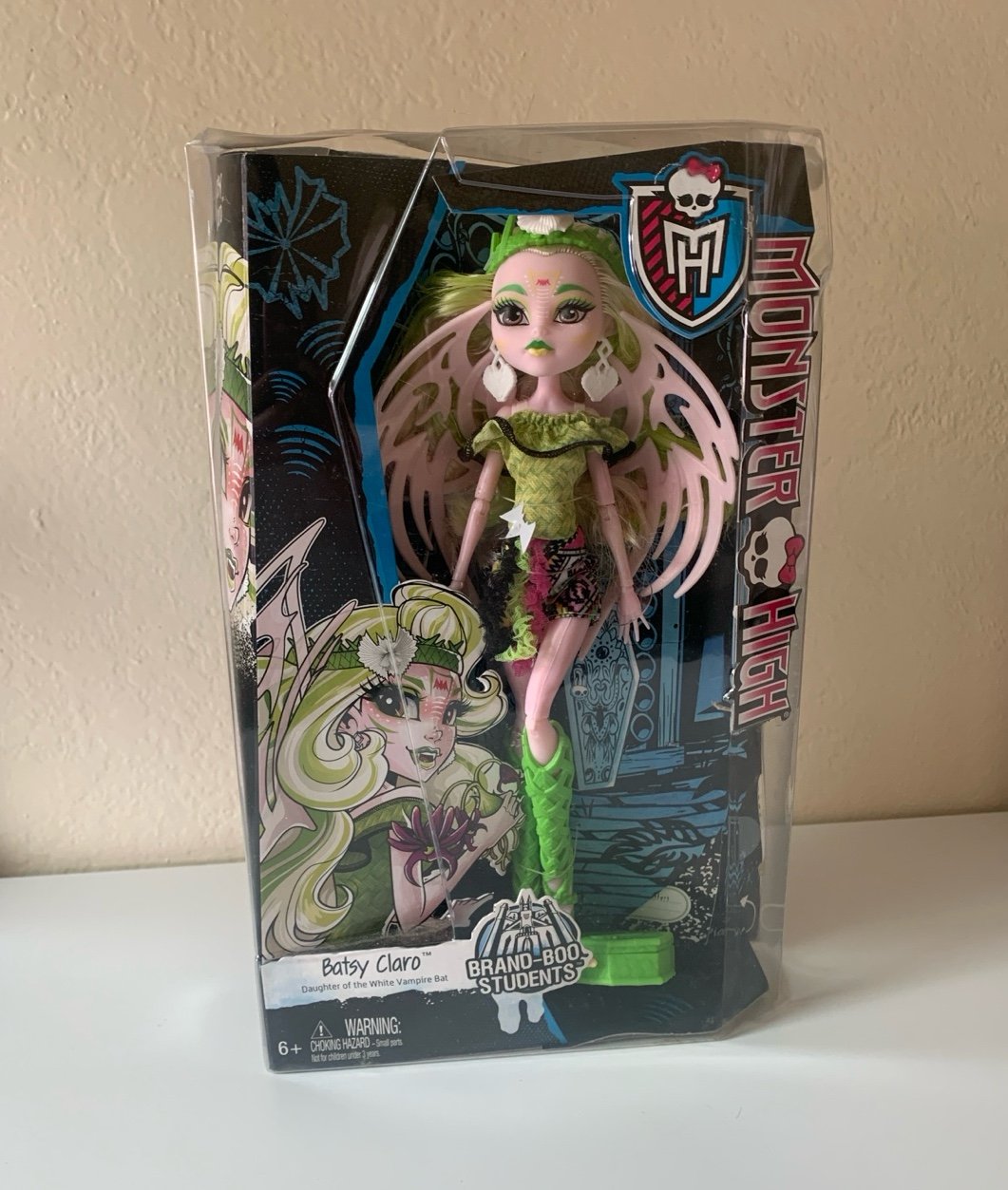 NIB Monster High Batsy Claro