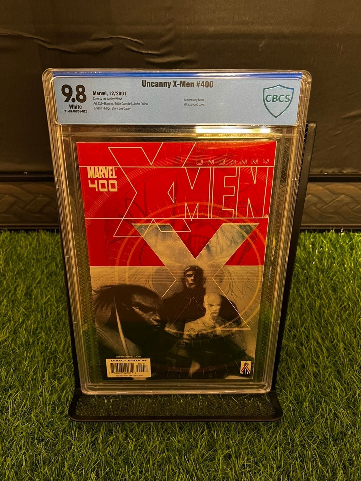 UNCANNY X-MEN #400 CBCS 9.8 (12/01) Marvel Comics white pages