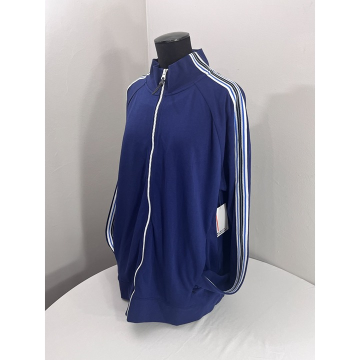 NWT MEN'S SPROTS ILLUSTRATED BLUE TRACK JACKET SIZE XL