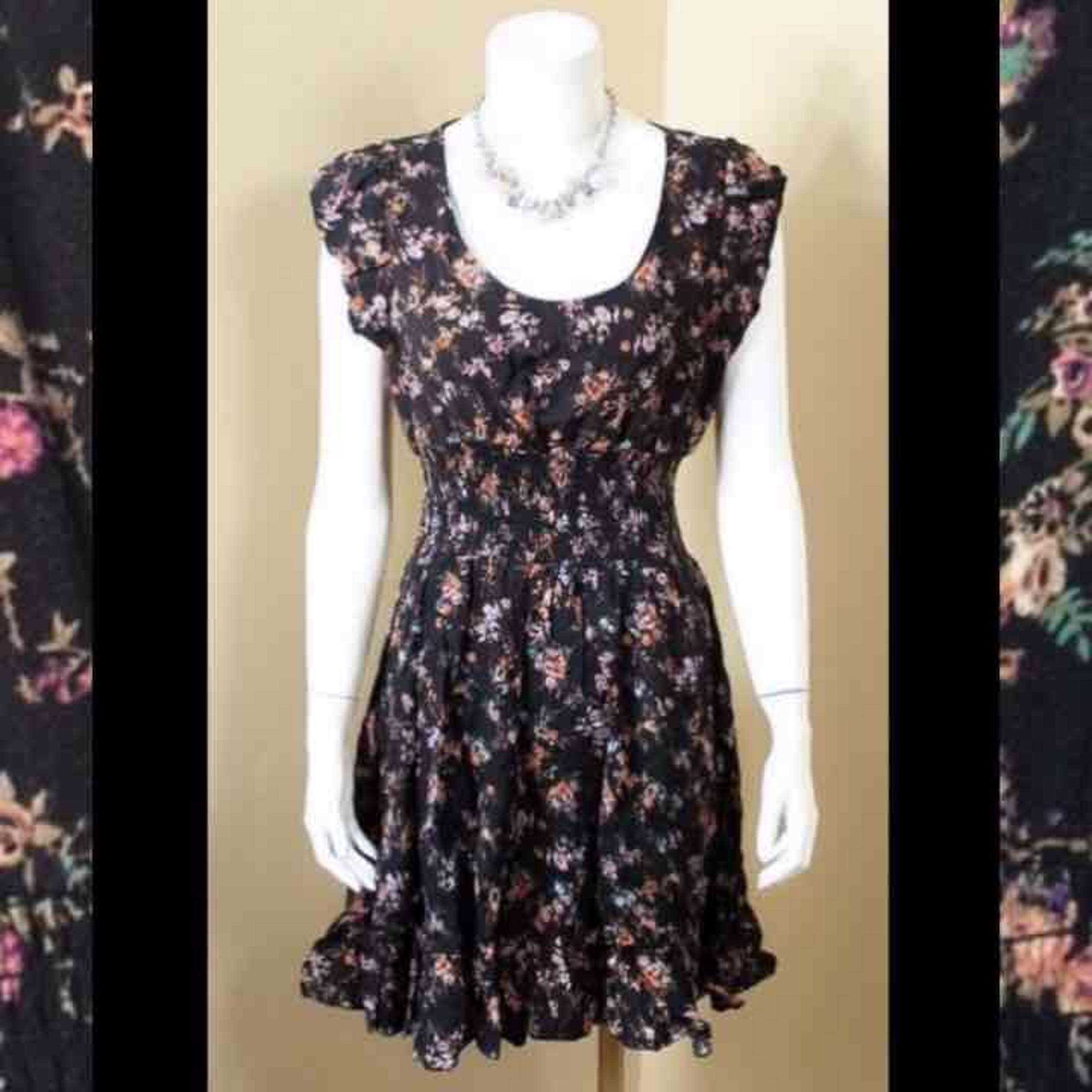American Rag Floral High Low Dress- M
