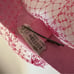 Vintage 1960s Ladies Pink Woven Braided Pillbox Fascinator Halo Hat W Net Veil